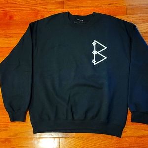 Black Scale Crew Neck